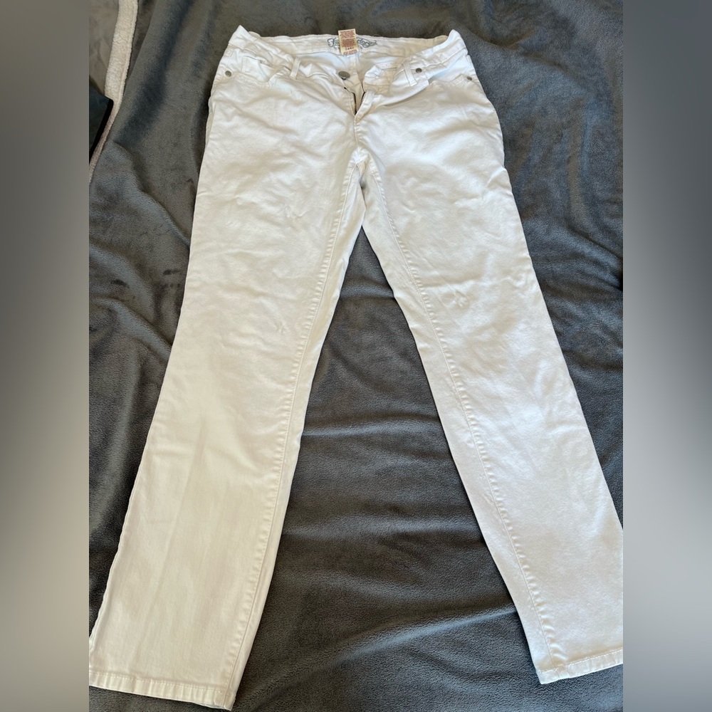 Faded Glory white skinny jeans